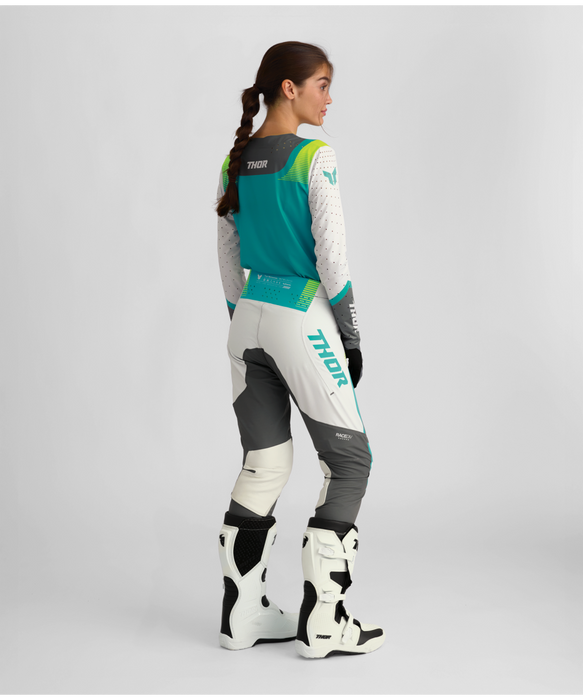 THOR SPORTMODE VELOCITY WOMEN'S PANTS 2026 in Gray/Aqua