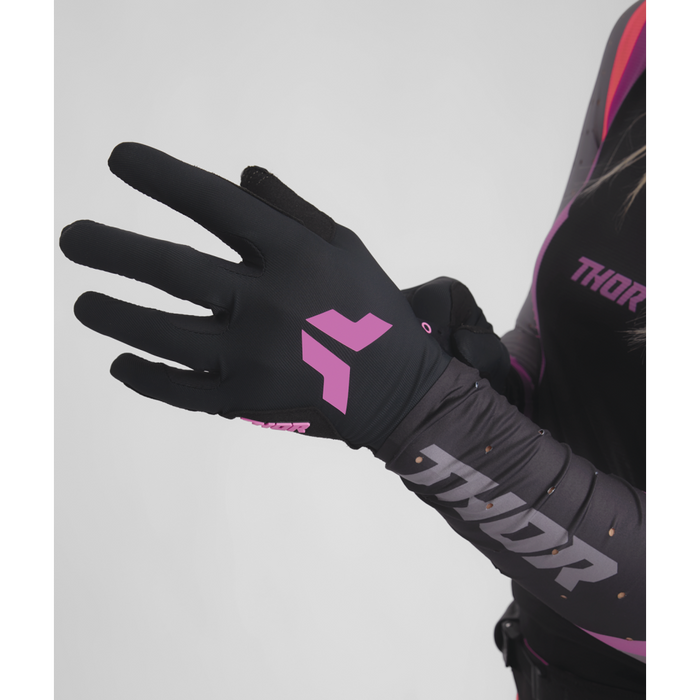 THOR WOMEN’S SPORTMODE GLOVES 2026 in Black/Orchid