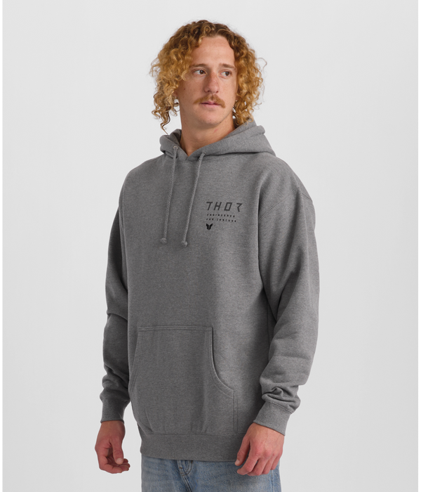 THOR STAMP PULLOVER HOODIE 2026 in Heather Gray