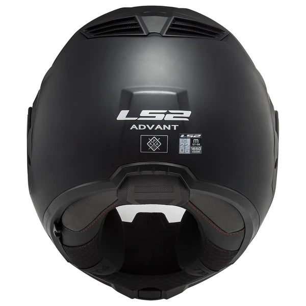 LS2 ADVANT SOLID HELMET  in Black Matte