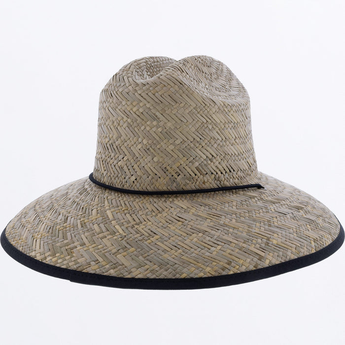 FXR Shoreside Straw Hat in Grey Ripple