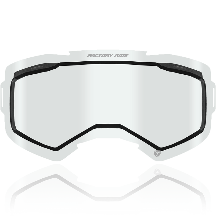 FXR FACTORY RIDE DUAL 2-VENTED LENS 2025 - Clear