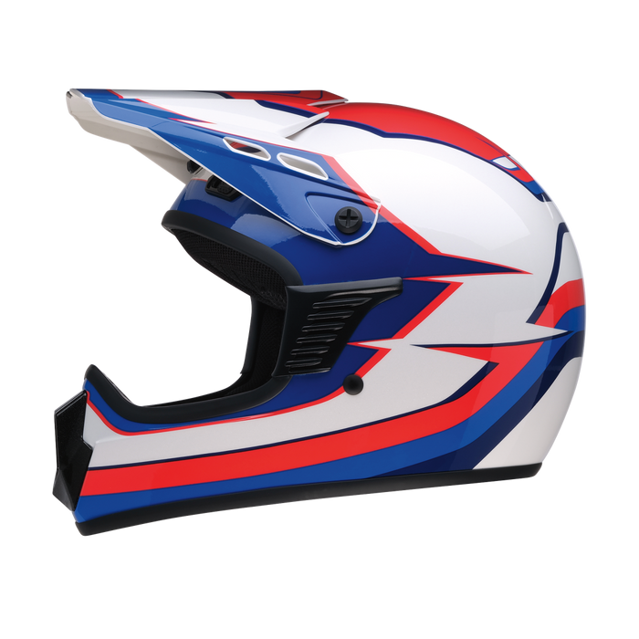 Z1R DIRT MAX VORTEX CHILD HELMET 2026 in Red/White/Blue