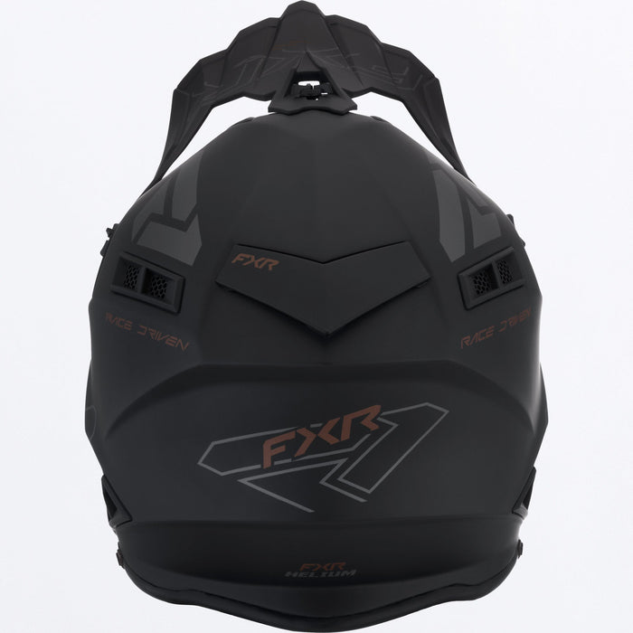 FXR HELIUM PRIME HELMET 2025 - Black