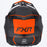 FXR CLUTCH EVO HELMET 2025 - Black/Orange
