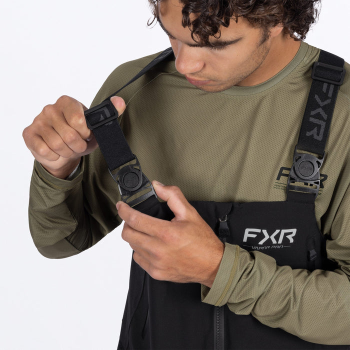 FXR Vapor Pro Insulated Bib Pant 2026Black/Grey