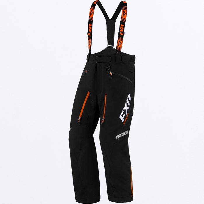 FXR Mission FX Pant in Black/Orange