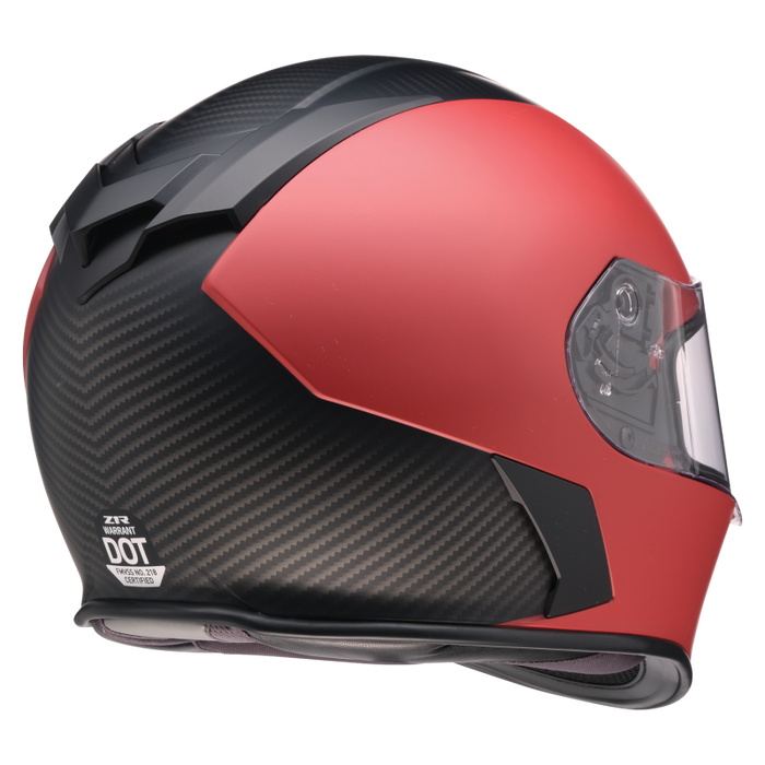 Z1R WARRANT CARBON HELMET 2026 in Red