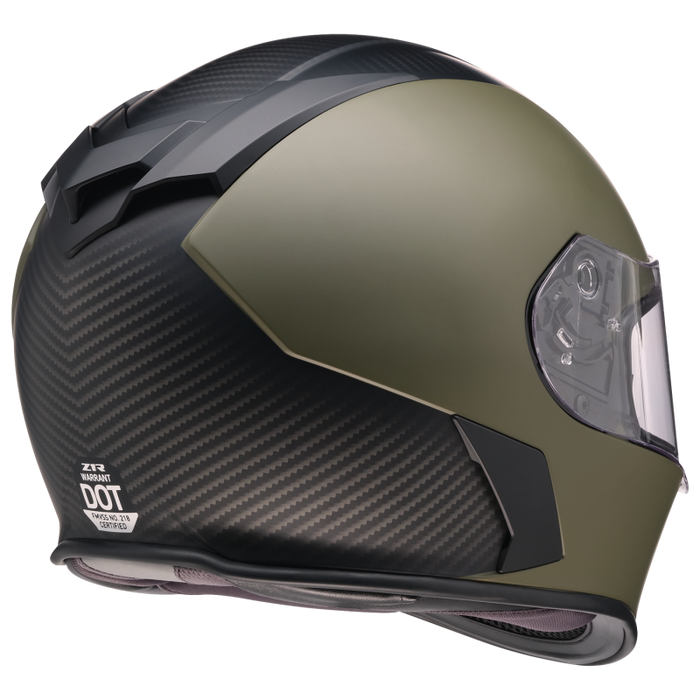 Z1R WARRANT CARBON HELMET 2026 in Green