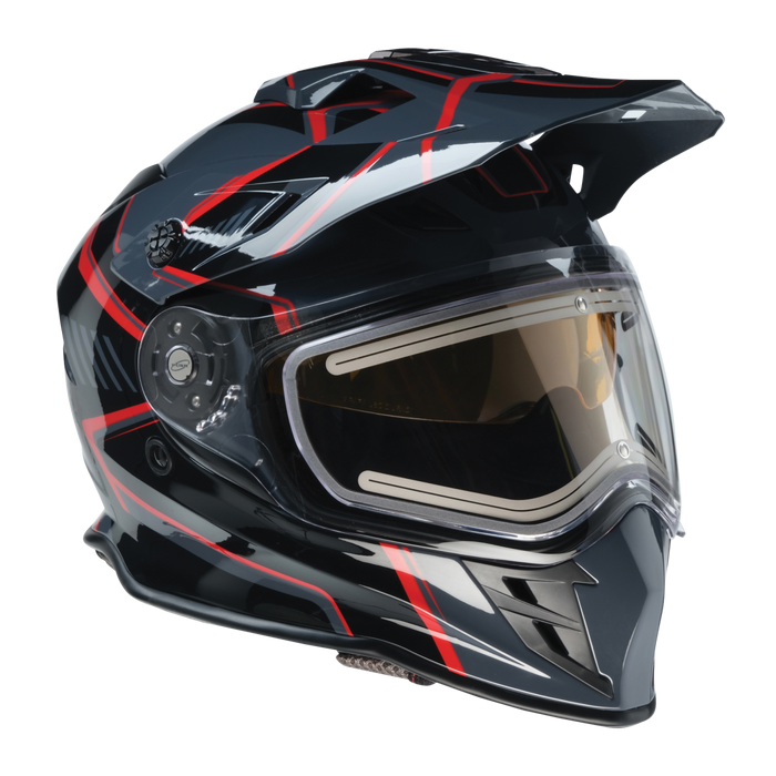 Z1R RANGE 2.0 ROTOR HELMET 2026 in Black/Red