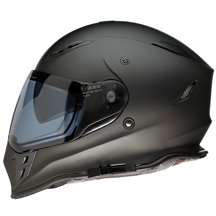 Z1R NEMESIS SMOKE HELMET 2026 in Flat Black
