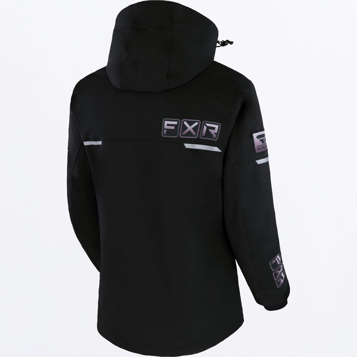 FXR Maverick 2-in-1 Women’s Jacket in Black/Muted Grape Fade