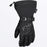 FXR HELIUM HYBRID GAUNTLET GLOVE in Black