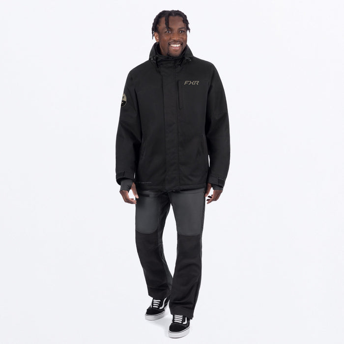 FXR ASCEND JACKET 2025 - Black/Stone