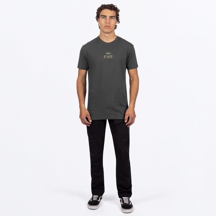 FXR COAST 2 COAST PREMIUM T-SHIRT 2025 - Asphalt/Stone