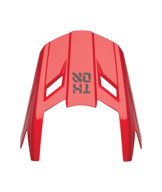 THOR FLEET FORGE YOUTH VISOR in Red