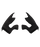 THOR FLEET CHEEK PADS in Black
