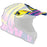 CKX TX019Y ZOO HELMET - REPLACEMENT PEAK in Glossy Pink/yellow