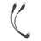 CKX EDL POWER CORD RCA 90 MALE TO 2 RCA MALE