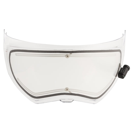 CKX DS24 Helmet Shield - Clear Electric Double Lens Shield