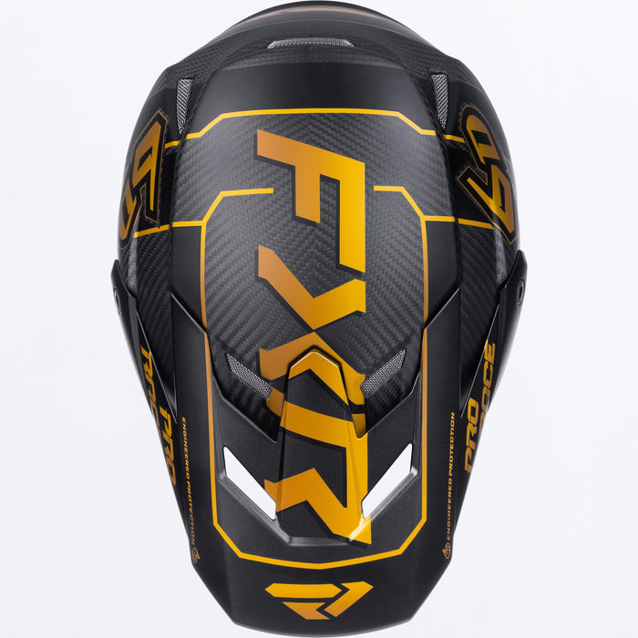 FXR 6D ATR-3 RACE DIV. HELMET 2025 - Texas Tea