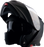 Z1R SOLARIS 2.0 MODULAR SOLID HELMET 2025 IN FLAT BLACK