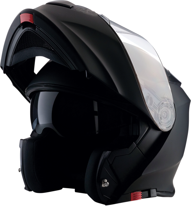 Z1R SOLARIS 2.0 MODULAR SOLID HELMET 2025 IN FLAT BLACK