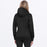 FXR WOMEN'S HYDROGEN TECH PULLOVER HOODIE in Black/Red