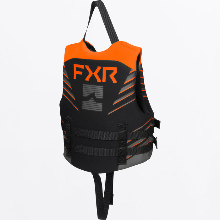 FXR PODIUM CHILD LIFE JACKET 2025 in Black/Orange