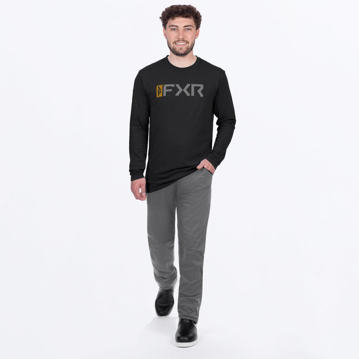 FXR MITERED PREMIUM LONGSLEEVE in Black/Gold