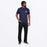 FXR WORLDWIDE PREMIUM T-SHIRT in Navy/Canvas