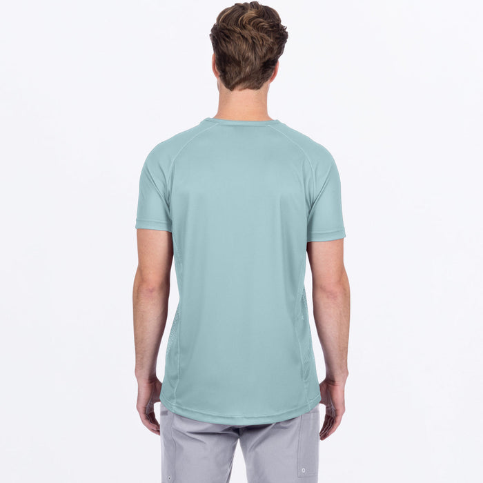 FXR ATTACK UPF T-SHIRT 2025 in Bermuda/Asphalt