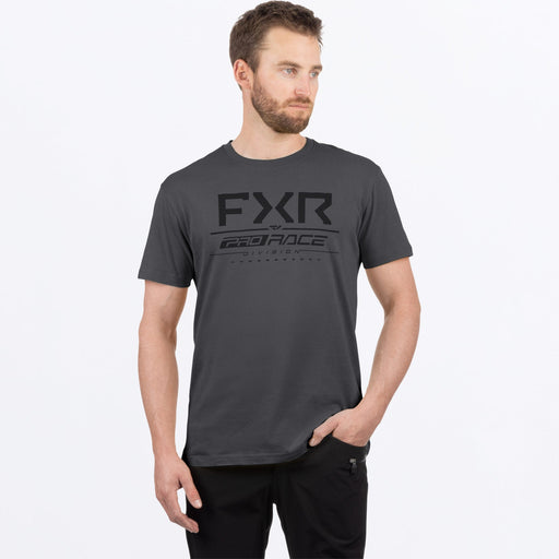 FXR RACE DIVISION PREMIUM T-SHIRT 2025 - Asphalt/Black