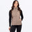 FXR WOMEN'S PHOENIX WINDPROOF QUILTED VEST in Canvas/Black