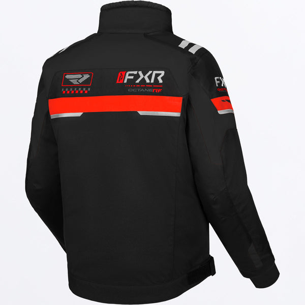 FXR Octane RF Jacket in Black/Red