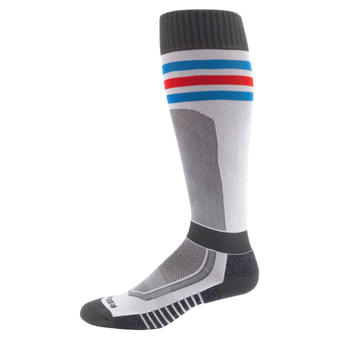 KLIM GAMEDAY AGGRESSOR VENTED SOCK 2026 in Gameday Hi-Rise - Red - Blue