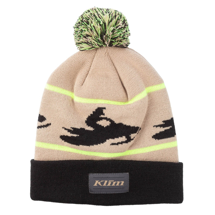 Klim Bomber Beanies in Montana Tan - Black