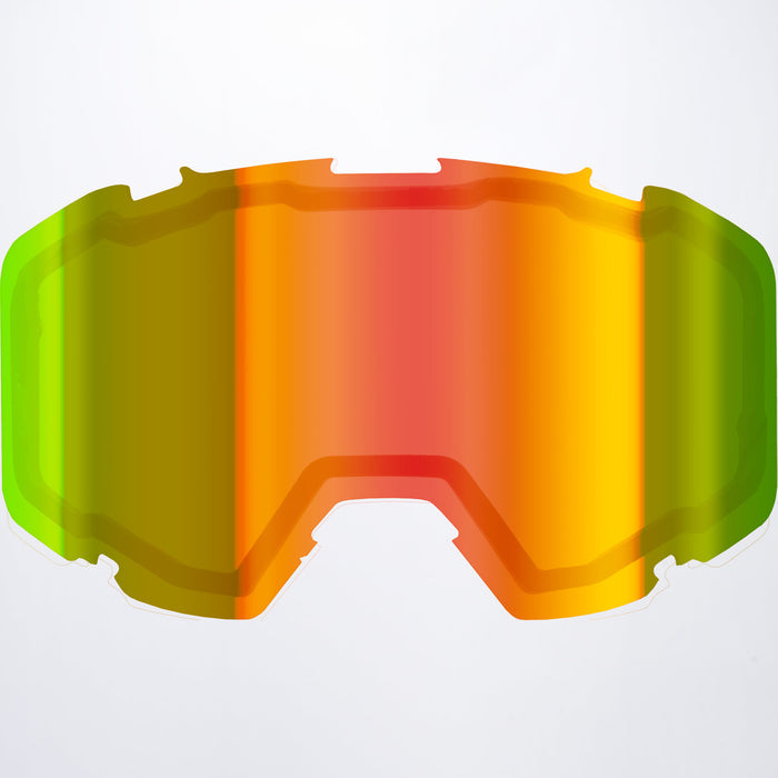 FXR Maverick Youth Goggle Dual Lens in BrnzHD w/ Infrn Finish