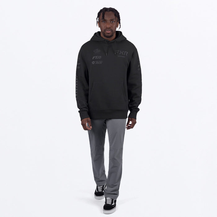 FXR STACK COTTON PULLOVER HOODIE 2025 - Black Ops