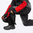 FXR Youth Vertical Monosuit in Ti/Asphalt/Red