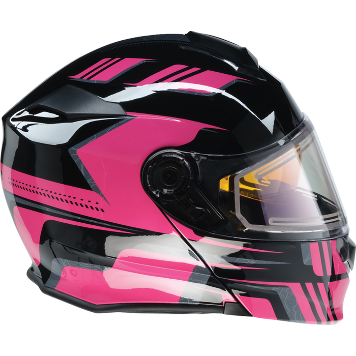 Z1R SOLARIS 2.0 FIRST TRACKS HELMET 2026 in Black/Pink