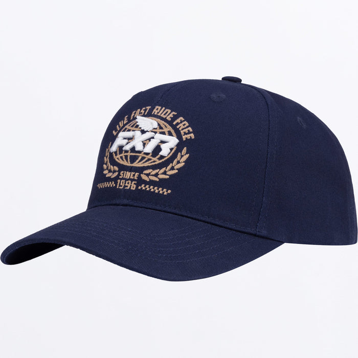 FXR WORLDWIDE HAT SNOW 2027 in Navy/Canvas