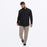 FXR BREEZE PERFORMANCE UPF LONGSLEEVE SHIRT in Black/Stone