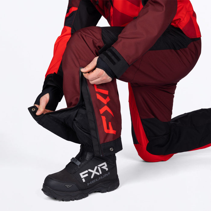 FXR COLD CROSS CX LITE MONOSUITS LITE  2026 - Red/Oxblood