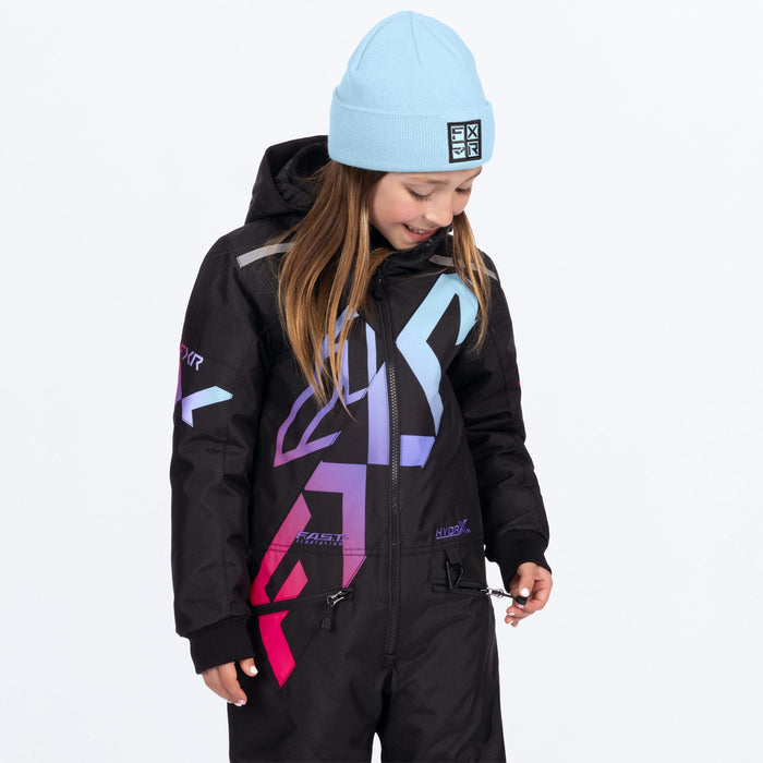 FXR CHILD COLD CROSS CX MONOSUIT 2025 - Black/Twilight