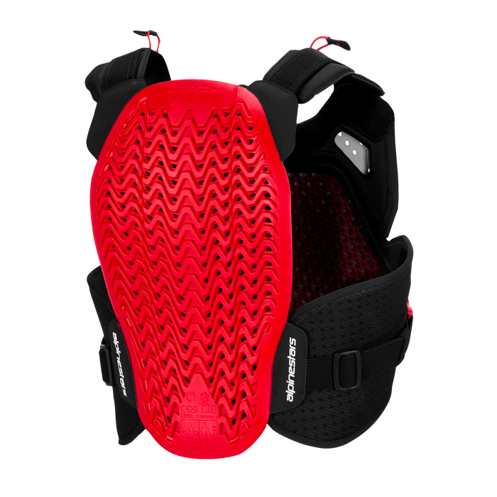 ALPINESTARS A-4 PLASMA CHEST PROTECTOR 2026 IN Black/Red/White