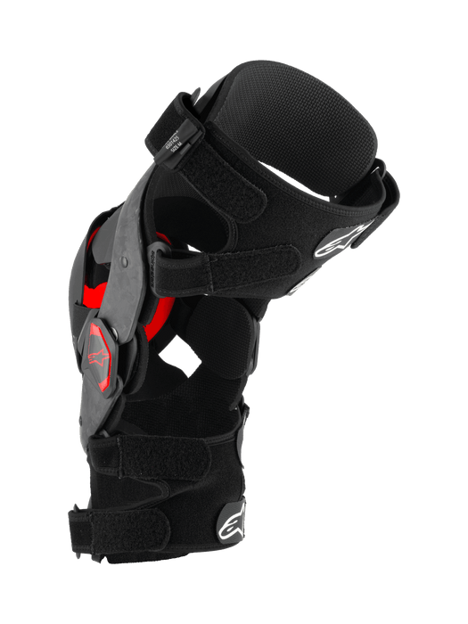 ALPINESTARS SUPERTECH RK-10 PLASMA KNEE BRACES 2025 in Black/Red