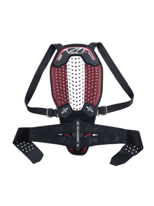 ALPINESTARS NUCLEON PLASMA LONG BACK PROTECTOR IN Black/White