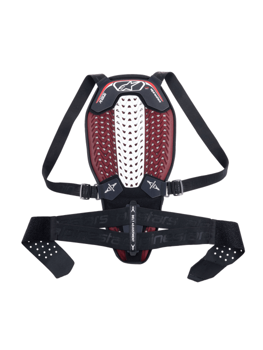 ALPINESTARS NUCLEON PLASMA LONG BACK PROTECTOR IN Black/White