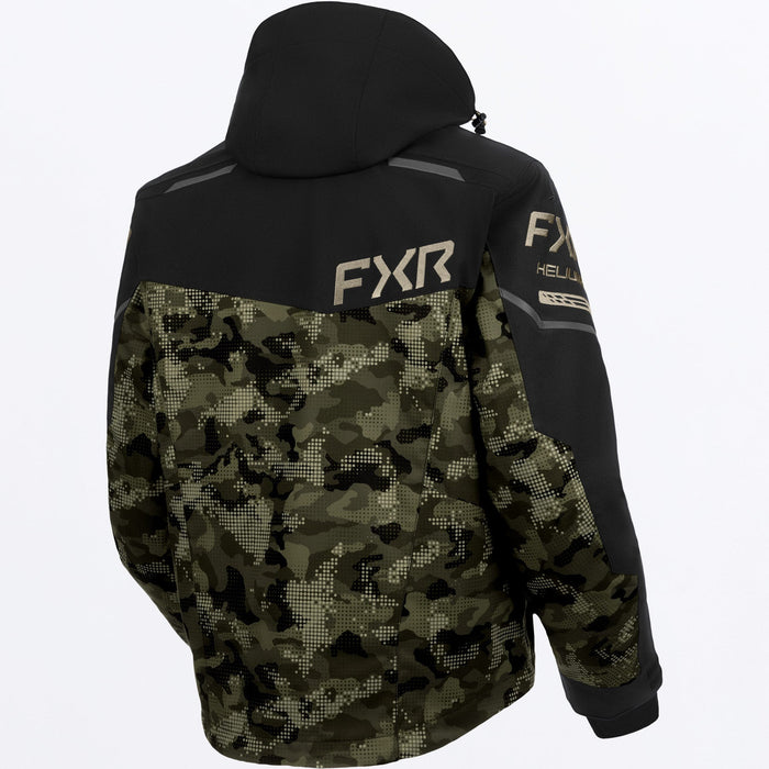 FXR Helium X 2-in-1 Jacket in Camo/Black/Stone